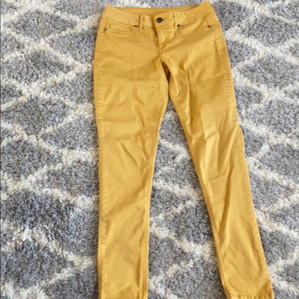 Mustard yellow Jeggings